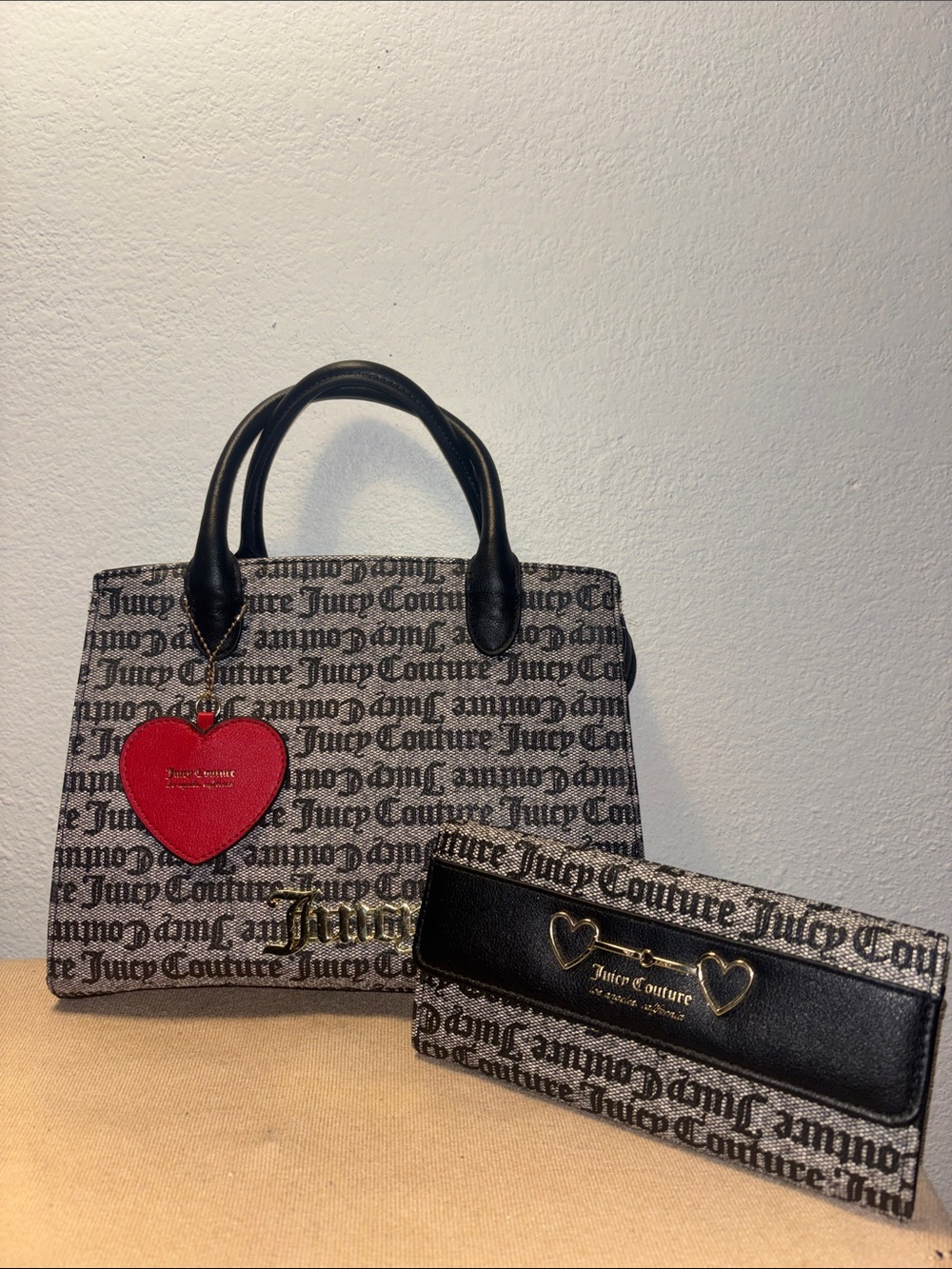 Juicy Couture ladylike Satchel and wallet
